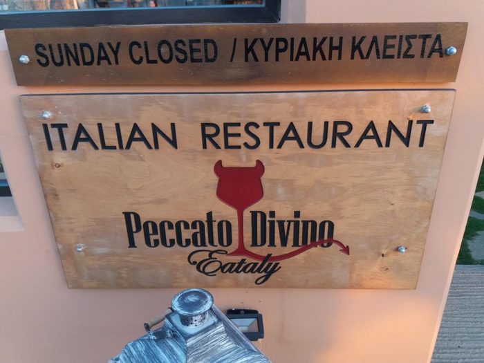 peccato divino