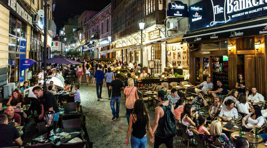 old town bucharest