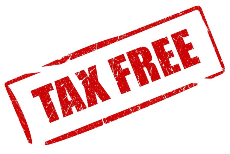 Ask for Tax Free