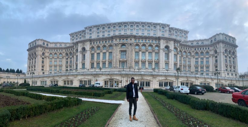 Gigantic Palace of The Parliament in Bucharest